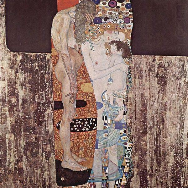 Gustav Klimt Die drei Lebensalter der Frau china oil painting image